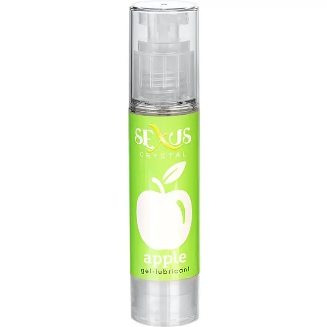 Увлажняющий лубрикант с ароматом яблока Crystal Apple - 60 мл - Sexus Lubricant