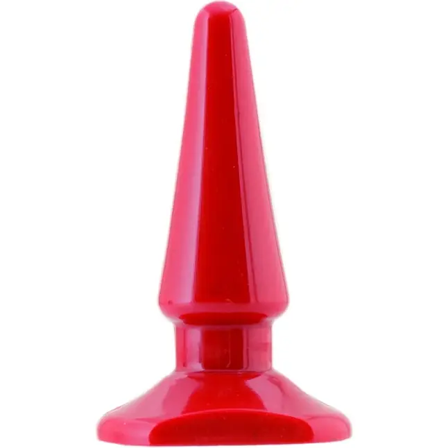 Красная анальная втулка Black Red - 10 см - Black Red