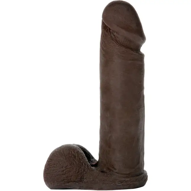 Коричневая насадка Vac-U-Lock 6 ULTRASKYN Cock - 17,3 см - Vac-U-Lock