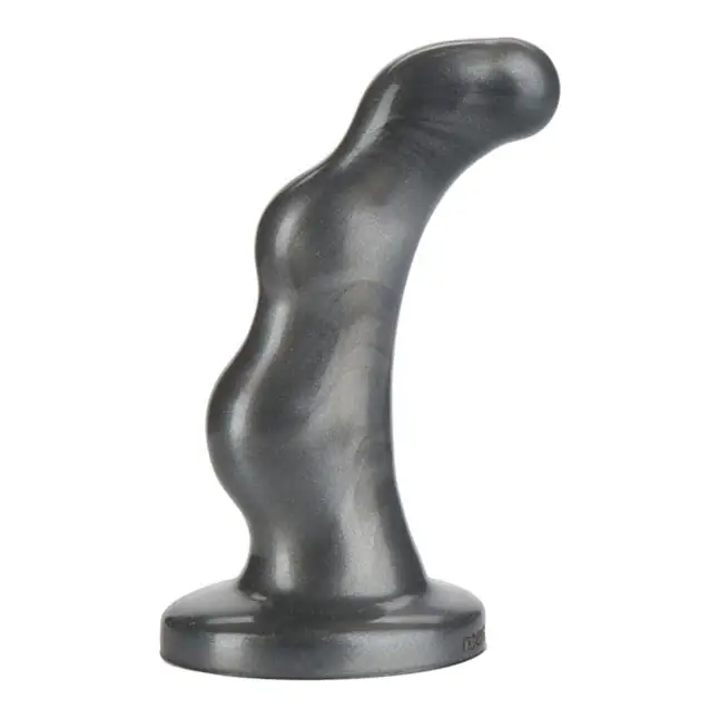 Анальный стимулятор простаты P-Spot - Charcoal, 10.7 см - Platinum Premium Silicone