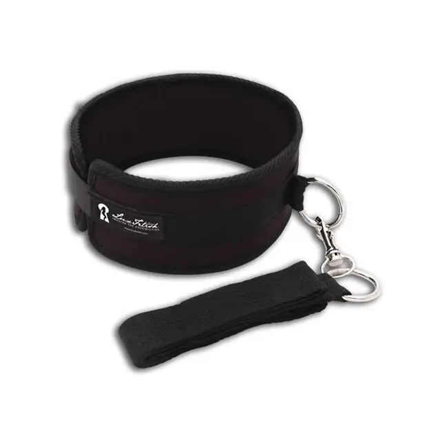 Мужской ошейник с длинным поводком Collar and Leash Set