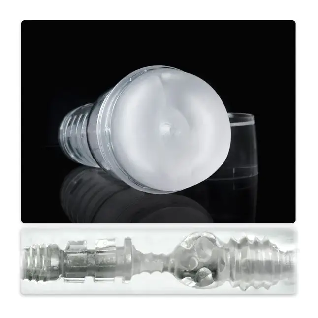 Прозрачный мастурбатор-анус Fleshlight - Ice Butt Crystal. Фотография 2.