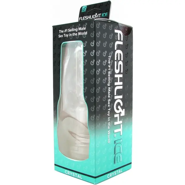 Прозрачный мастурбатор-вагина Fleshlight - Ice Lady Crystal. Фотография 5.