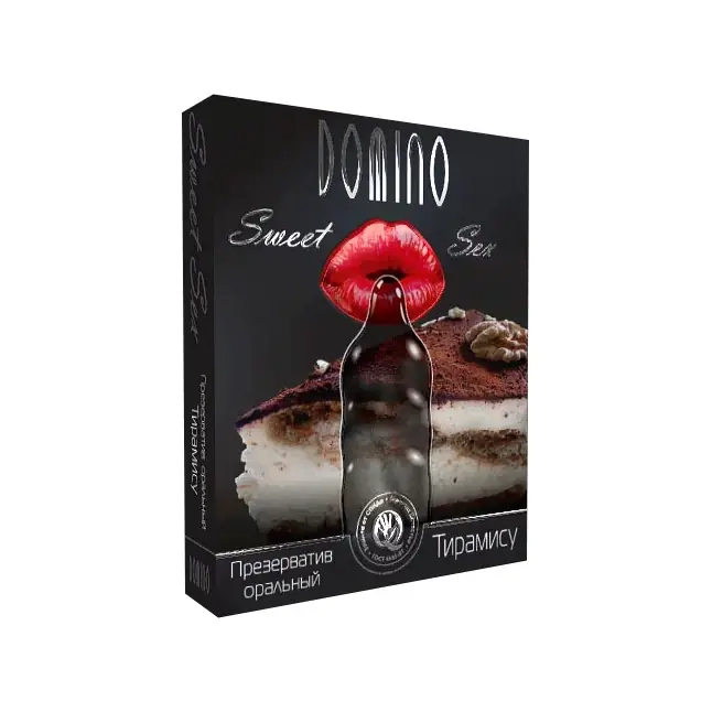 Презерватив DOMINO Sweet Sex Тирамису - 1 шт - Sweet Sex №3