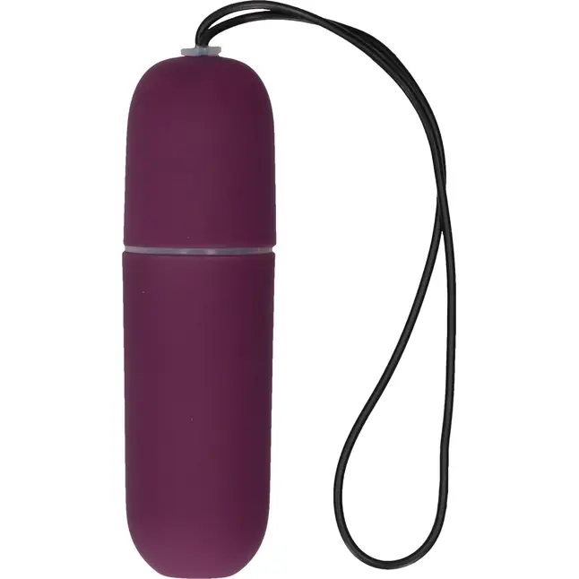 Фиолетовый вибростимулятор Remote Vibrating Bullet - Shots Toys. Фотография 2.