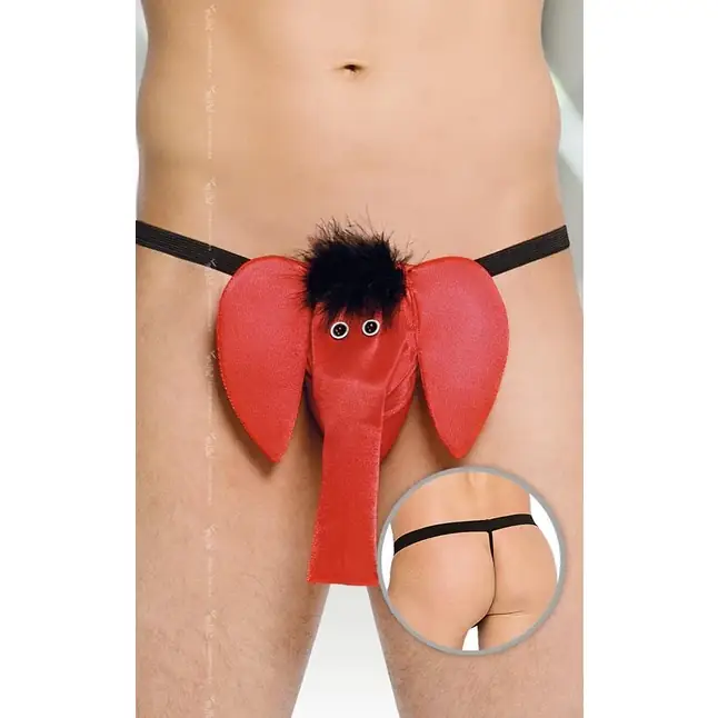 Трусы-стринги со слоном - Men s collection. Фотография 2.