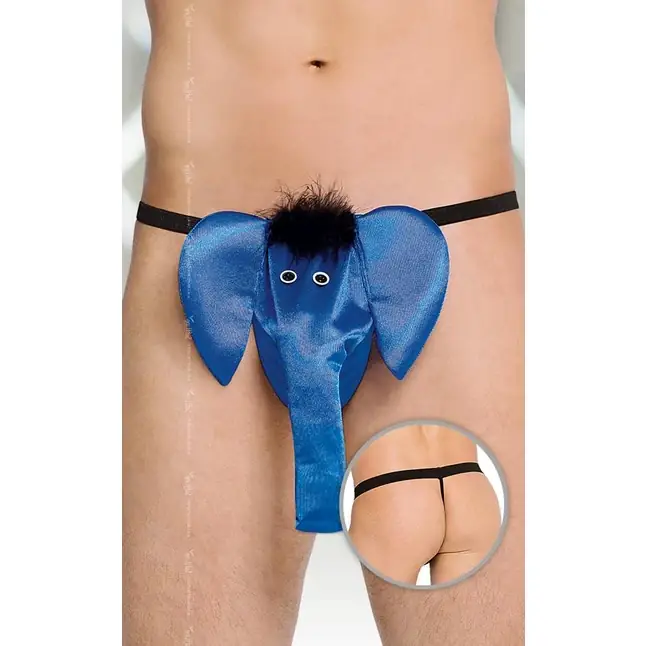 Трусы-стринги со слоном - Men s collection. Фотография 3.