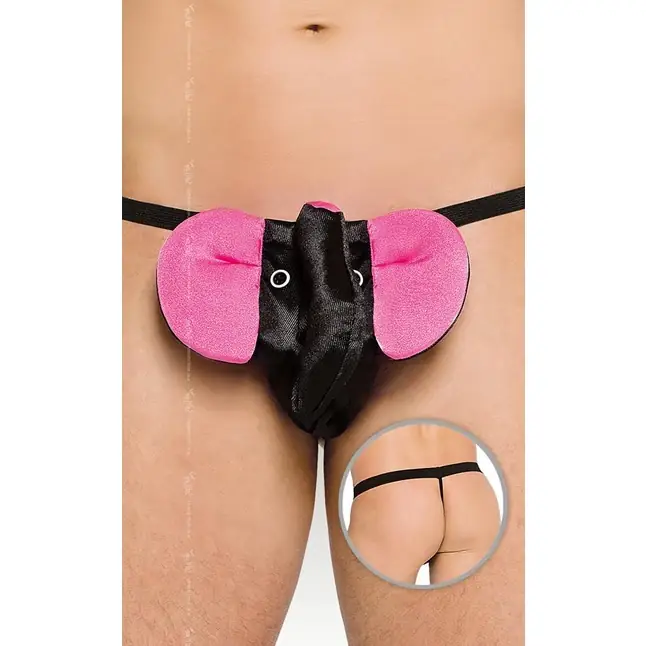 Мужские трусы-стринги Слоник - Men s collection. Фотография 3.