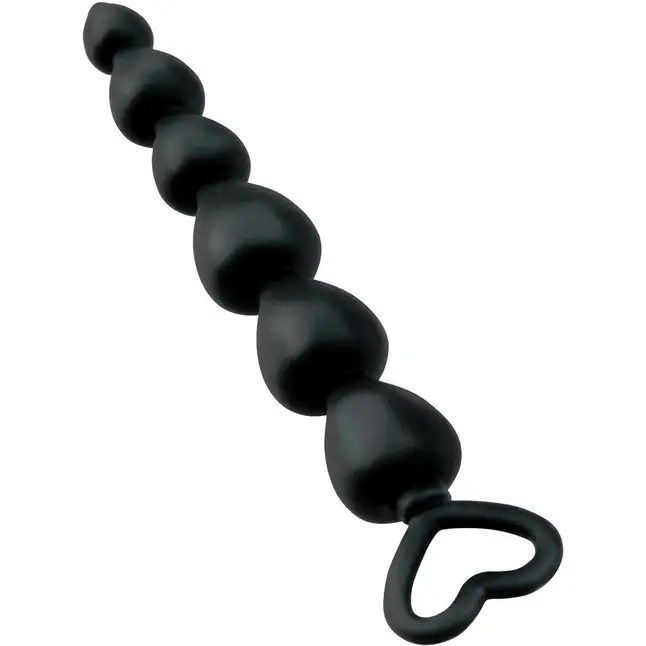 Анальная елочка из силикона Elite Lover s Beads - 17,3 см - Anal Fantasy Collection. Фотография 2.