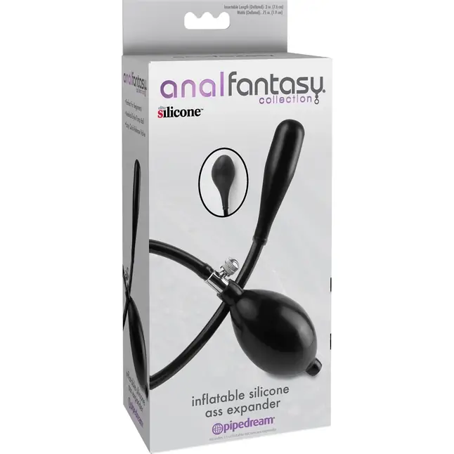 Надувной анальный расширитель Inflatable Silicone Ass Expander - Anal Fantasy Collection. Фотография 3.