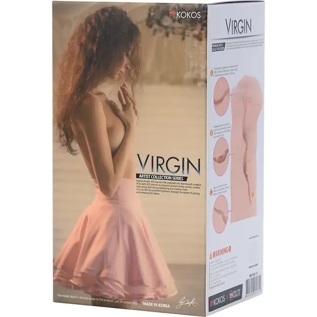 Мастурбатор-вагина Virgin без вибрации. Фотография 9.