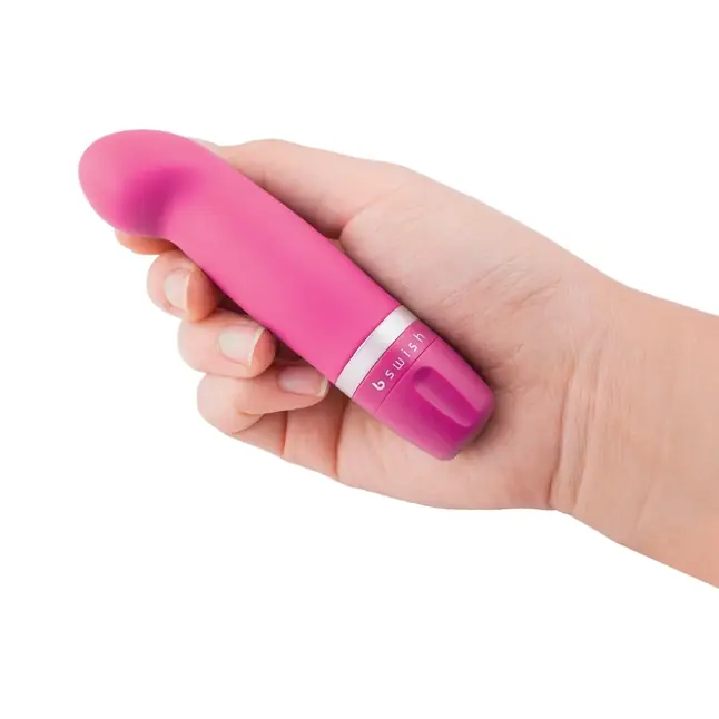 Миниатюрный стимулятор точки G bCute Curve Rose - 11 см. Фотография 3.