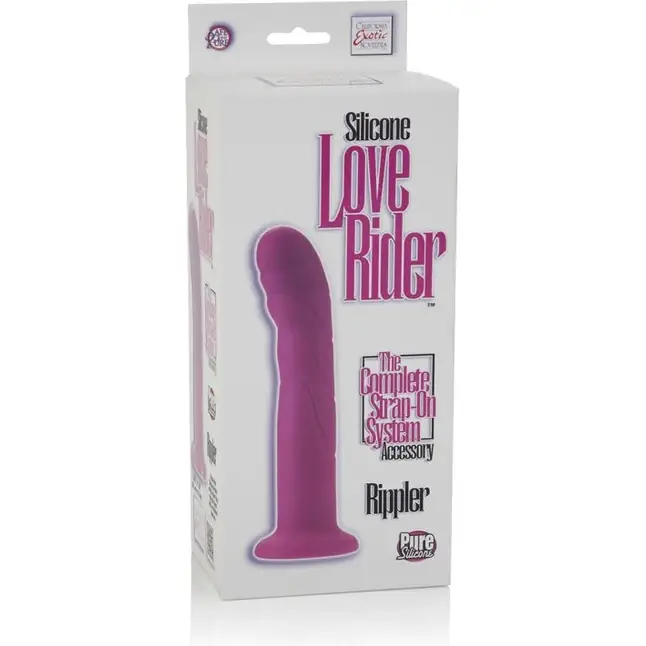 Фаллоимитатор-насадка Rippler на присоске - 18,5 см - Love Rider. Фотография 5.