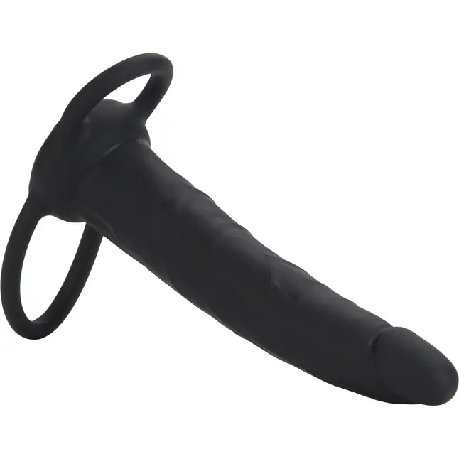 Насадка на пенис Silicone Love Rider Dual Penetrator для двойного проникновения - 14 см - Love Rider. Фотография 3.