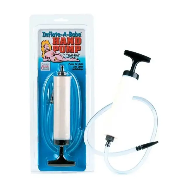 Насос для надувания кукол Inflate-A-Babe Hand Pump. Фотография 2.