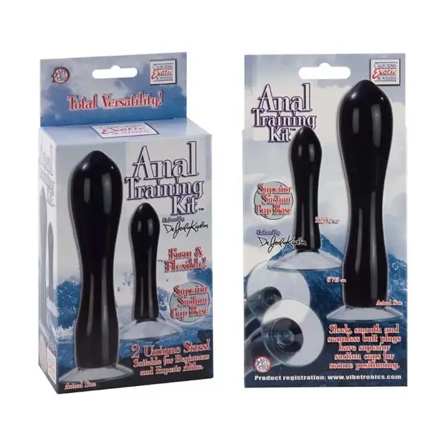 Набор анальных пробок на присосках Anal Training Kit - Dr. Joel Kaplan. Фотография 3.