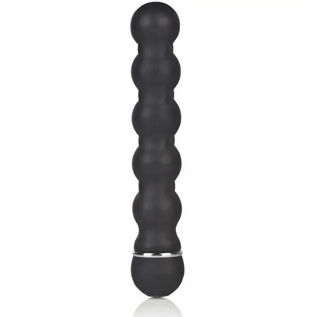 Анальный стимулятор с вибрацией Dr. Joel Kaplan 10-Function Anal Trainer Beaded - 15,25 см - Dr. Joel Kaplan
