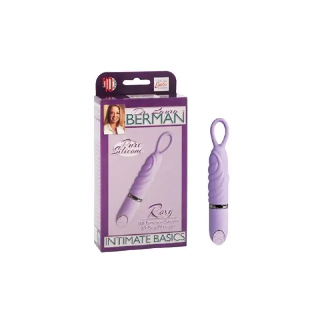 Вибромассажер O-Ring Massager Collection Roxy 10-Function Silicone из силикона фиолетовый - Dr. Laura Berman Collection