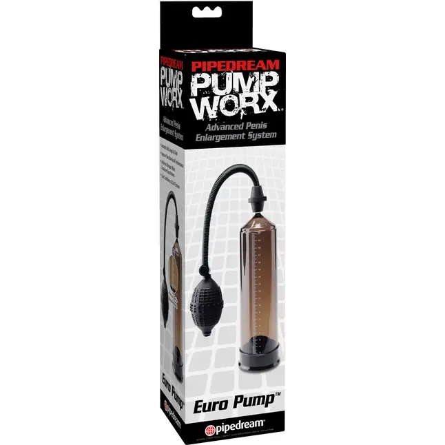 Черная мужская помпа Euro Pump - Pump Worx. Фотография 4.