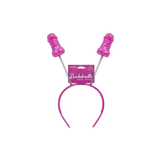 Ободок на голову с пенисами на пружинках - Bachelorette Party Favors