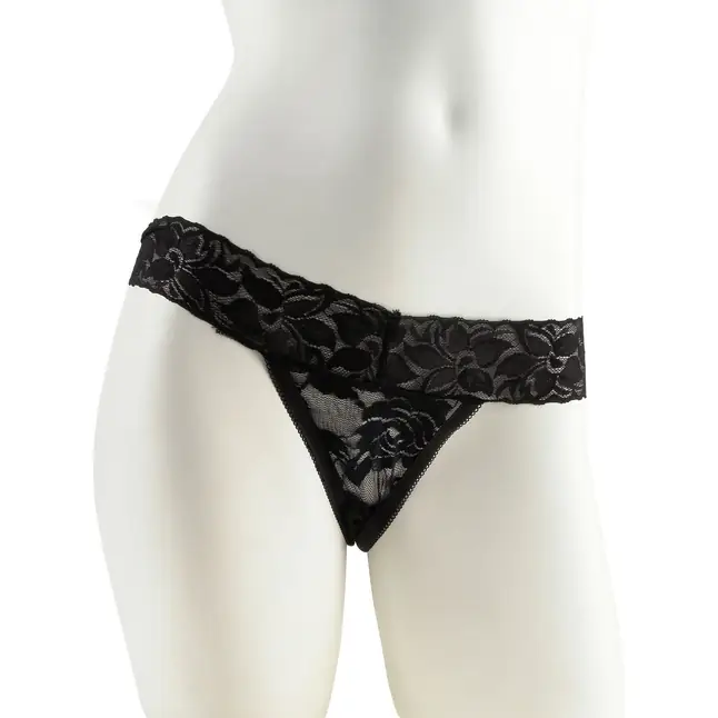 Трусики с силиконовым вибратором Limited Edition Black размера Plus Size - Fetish Fantasy Limited Edition. Фотография 7.