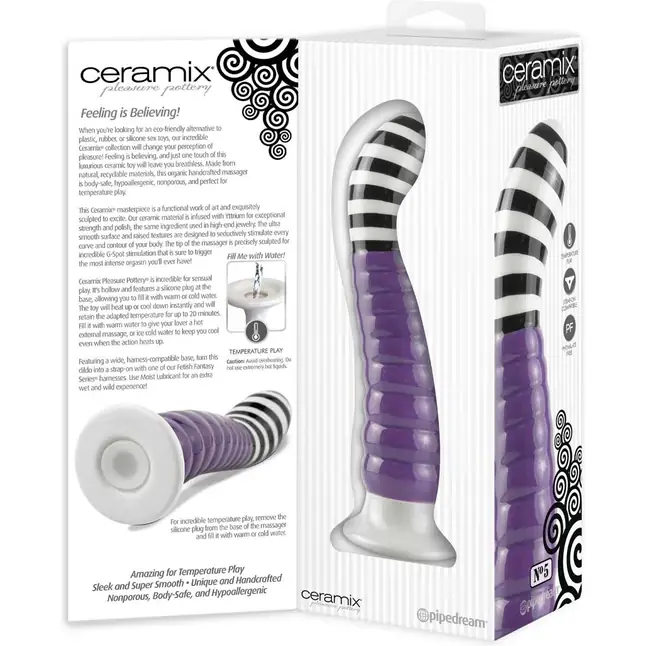 Керамический стимулятор CERAMIX №5 - 19,5 см - Ceramix. Фотография 4.