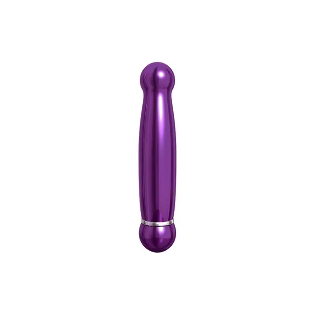 Алюминиевый вибратор PURPLE MEDIUM - 16 см - Pure Aluminium. Фотография 3.