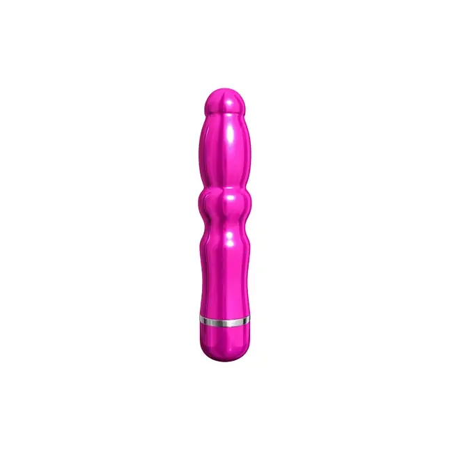 Алюминиевый вибратор PINK LARGE - 18,4 см - Pure Aluminium. Фотография 3.