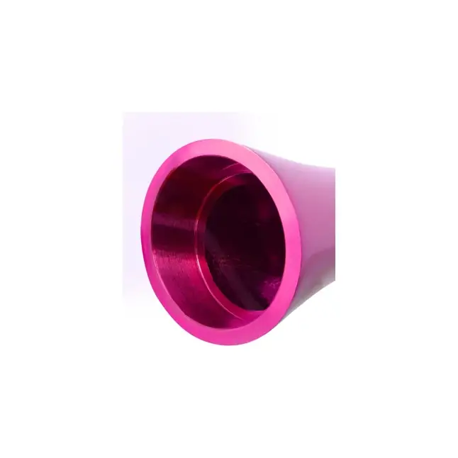 Алюминиевый вибратор PINK LARGE - 18,4 см - Pure Aluminium. Фотография 5.