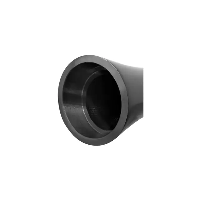 Вибромассажер BLACK LARGE - 18,4 см - Pure Aluminium. Фотография 5.