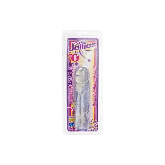 Фаллоимитатор гелевый Сristal Jellies - 19 см - Crystal Jellies