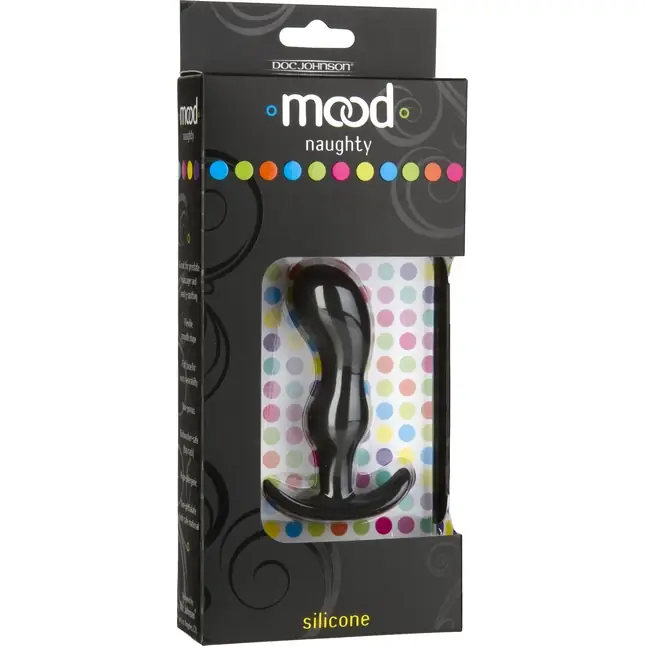 Анальная пробка для ношения Mood Naughty 2 3 Silicone - 7,6 см - Mood. Фотография 2.