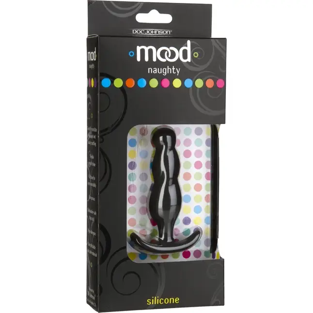 Анальная пробка MOOD NAUGHTY-3 для ношения - 8,5 см - Mood. Фотография 2.