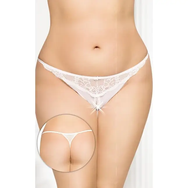 Полупрозрачные трусики-стринг с доступом - Pants Thongs. Фотография 2.