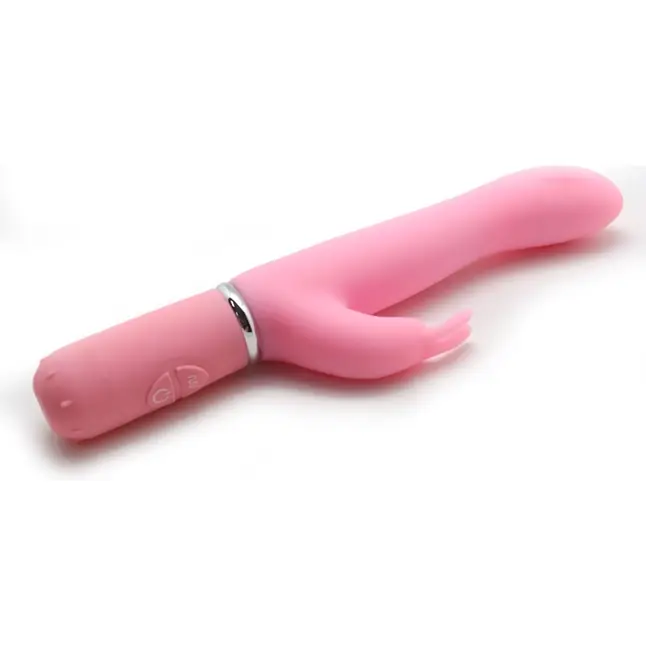 Розовый вибростимулятор 10 Function G Spot Rabbit - 21,5 см. Фотография 3.