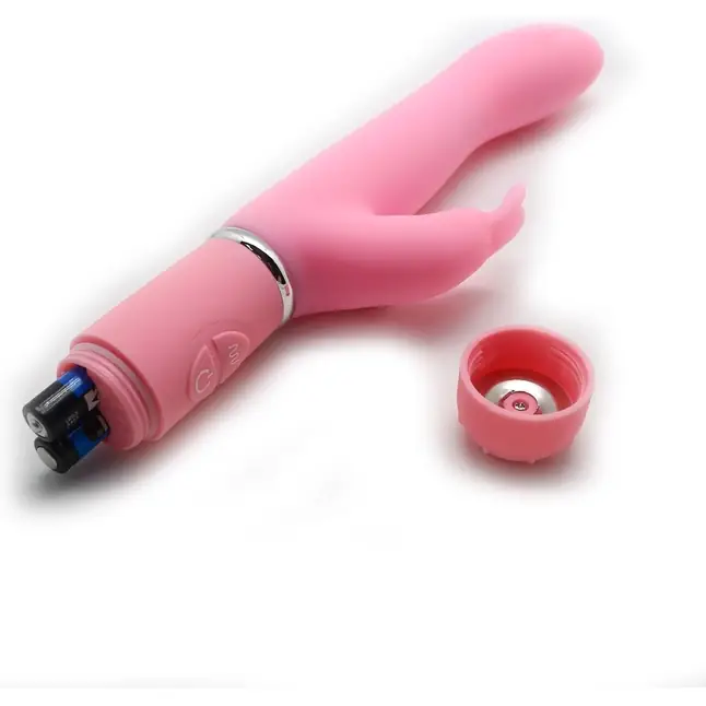 Розовый вибростимулятор 10 Function G Spot Rabbit - 21,5 см. Фотография 6.