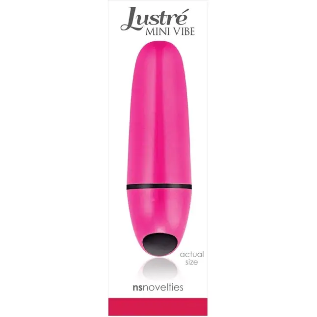 Розовый миниатюрный вибратор LUSTRE - Lustre. Фотография 2.