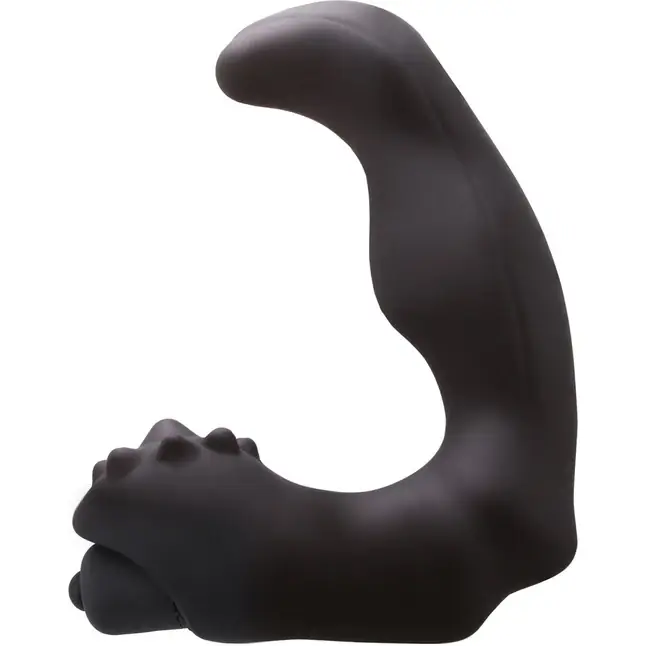 Большой черный анатомический массажер простаты Renegade Vibrating Massager II - Renegade