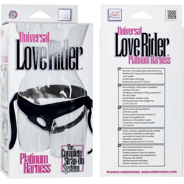 Крепление для страпона Universal Love Rider Platinum Harness - Love Rider. Фотография 2.