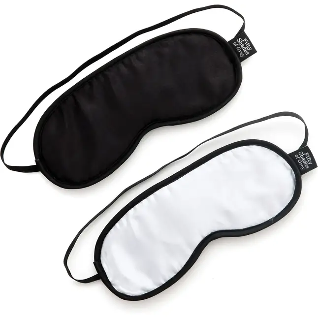 Набор из двух масок на глаза Soft Blindfold Twin Pack - Fifty Shades of Grey