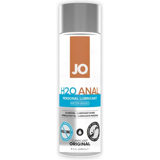 Анальный лубрикант на водной основе JO Anal H2O - 240 мл - JO H2O Anal