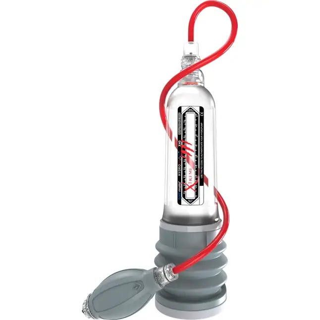 Гидронасос Bathmate Hydromax X40 Xtreme Crystal Clear для увеличения члена. Фотография 2.