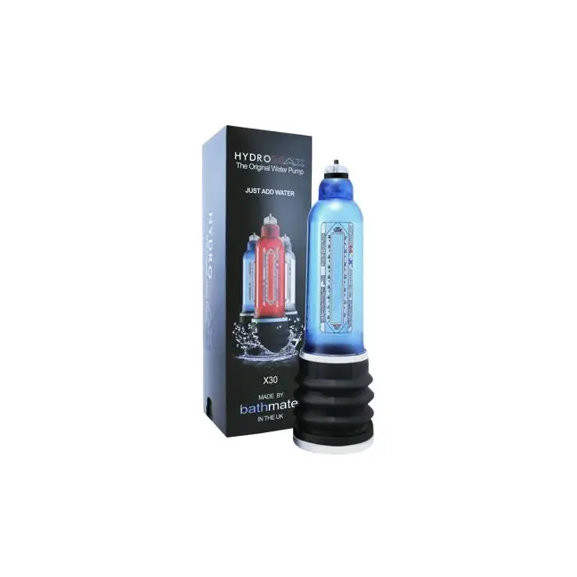 Гидронасос Bathmate Hydromax X30 Aqua Blue для увеличения члена. Фотография 2.