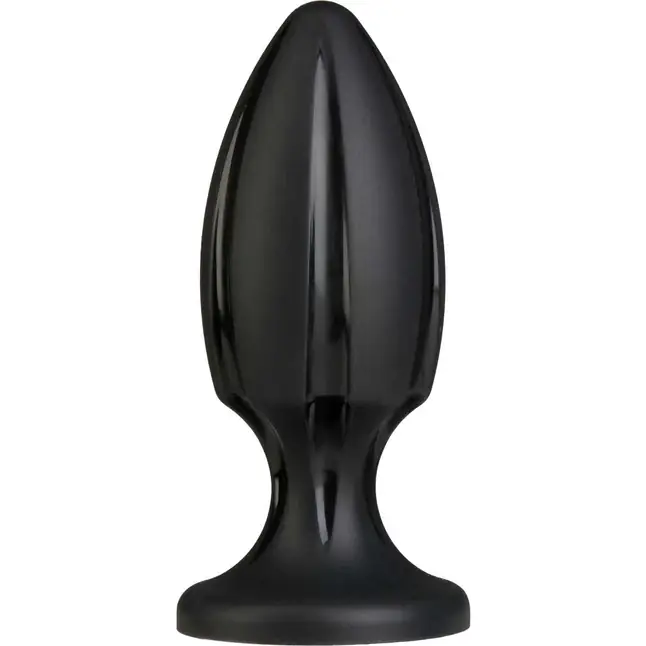 Черная анальная пробка Platinum Premium Silicone - The Rocket - Black - Platinum Premium Silicone