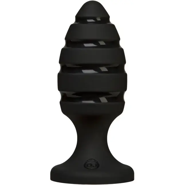 Черная анальная пробка The Blast - 11,9 см - Platinum Premium Silicone
