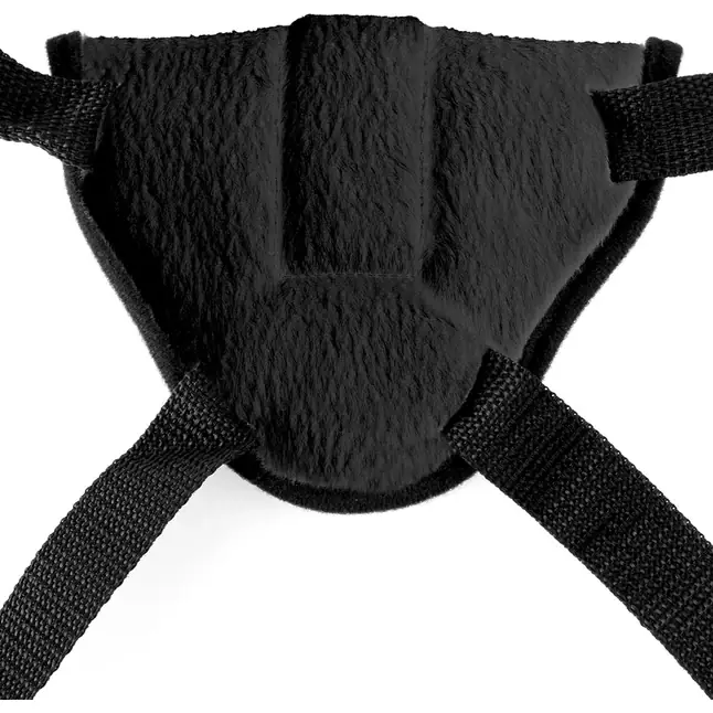 Женские трусики для страпона Vibrating Plush Harness - Fetish Fantasy Harness Collection. Фотография 4.