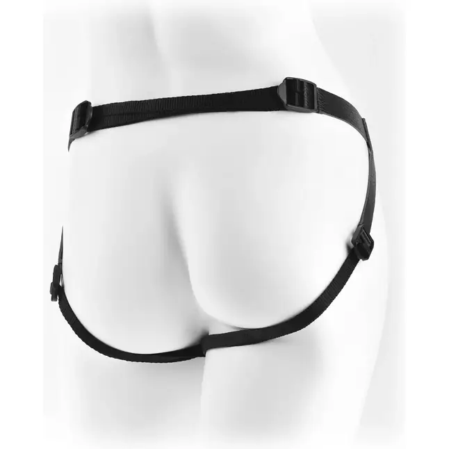 Женские трусики для крепления страпона Leather Low-Rider Harness - Fetish Fantasy Harness Collection. Фотография 2.