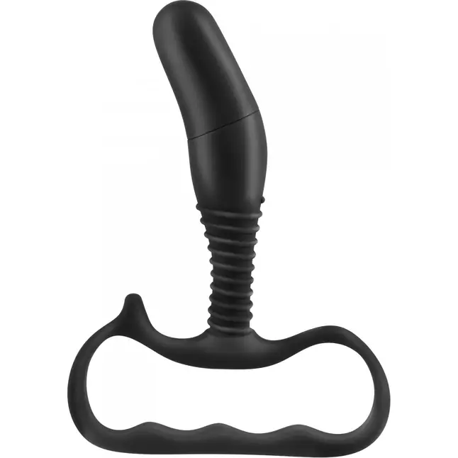 Стимулятор простаты Vibrating Prostate Stimulator с вибрацией - 14,5 см - Anal Fantasy Collection