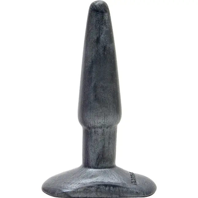 Серая анальная пробка The Li - Platinum Premium Silicone