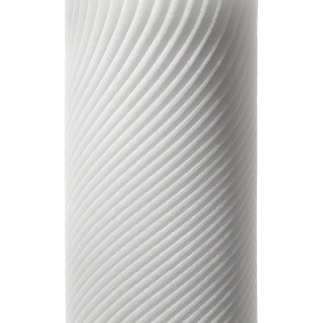 Белый 3D мастурбатор ZEN - TENGA 3D Series. Фотография 4.